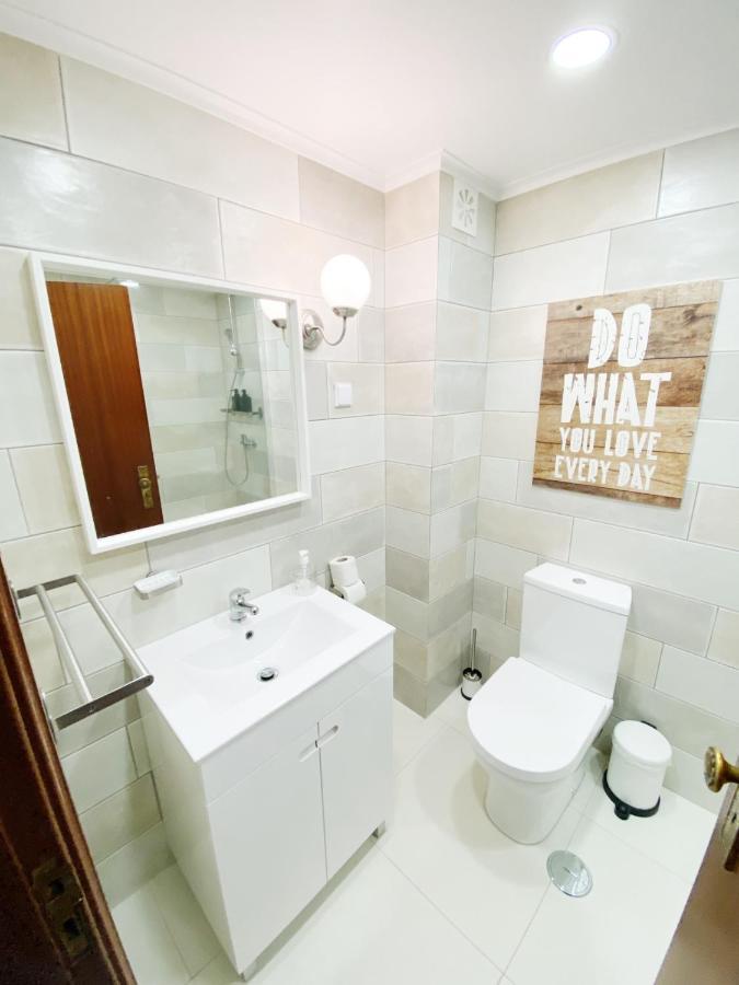 Apartamento Na Praia Costa da Caparica Bagian luar foto